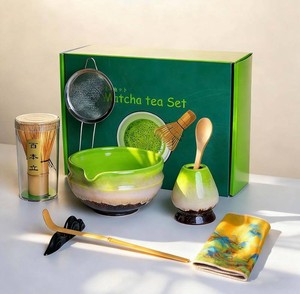 Matcha Tea Set 7-Piece - Bowl, Whisk & Accessories - Brand New Q