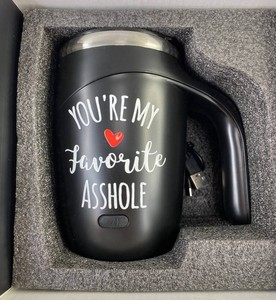 Youre My Favorite Asshole Automatic Magnetic Stirring Cup - Brand New Q