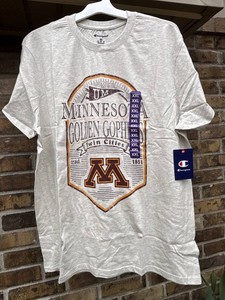 Champion Minnesota Golden Gophers T-shirt, Adult Size XXL - New
