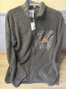 Rivalry Threads University of Minnesota Sherpa Quarter-Zip Pullover, Size Adult Small - New
