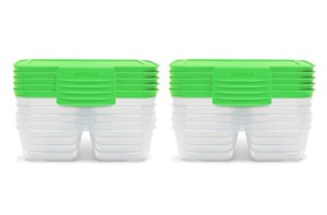 Sistema 10-Pack Meal Prep Nest It 870ml Containers - New