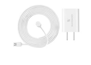 Wasserstein 25ft Magnetic Charging Cable for Arlo Cameras - New