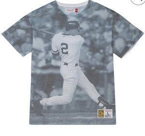 Mitchell & Ness Derek Jeter Yankees T-shirt,  Size Mens XL - New