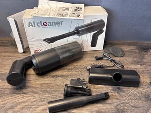 AI Cleaner DC1 12V Cordless Handheld Black Car Vacuum - New