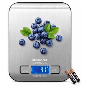 Kitchenora 11 Lb Capacity Digital Kitchen Scale - New