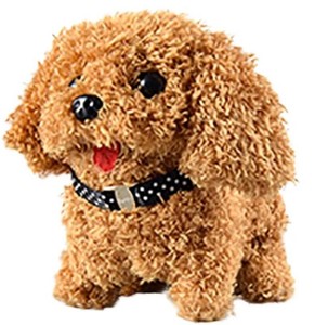 YestheTOYS Electric Plush Walking Barking Dog Toy - New