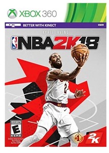 XBOX 360 NBA 2K18 Basketball Game with Kyrie Irving - New