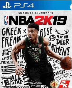 PS4 NBA 2K19 with Giannis Antetokounmpo Video Game - New