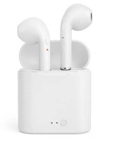 i7S TWS Wireless Bluetooth Earbuds With Charging Case - New