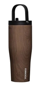 Corkcicle 30 Oz Woodgrain Travel Tumbler - New