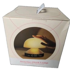 Sunrise Tap Control Clock Lamp Alarm Clock - New