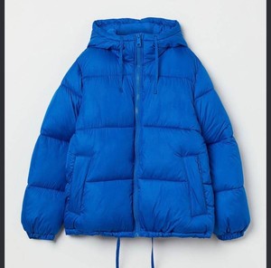 H&M Hooded Puffer Jacket, Size Womens Small - New