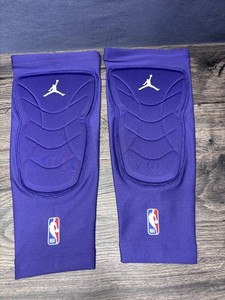Jordan NBA Purple Knee Sleeves With Pads, Size Mens 2X3X - New