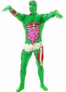 Morpsuits Franken Morph Zombie Costume, Size Adult Large - New