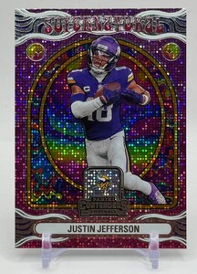 Justin Jefferson 2024 Contenders Supernatural Minnesota Vikings Football Card No. 7