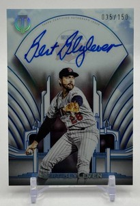 Bert Blyleven Auto 150 2026 Topps Tribute Crest Calligraphy 035150 Minnesota Twins Baseball Card No. TCC-BB