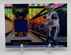 Kurt Warner Swatch 199 2018 Select Swatches 035199 Football Card No. 35
