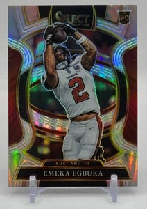 Emeka Egbuka RC Silver 2025 Select Concourse Rookie Football Card No. 37