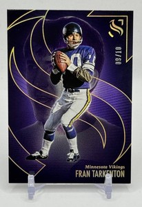 Fran Tarkenton Gold 10 2025 Silhouette Minnesota Vikings Football Card No. 79