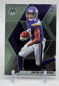 Justin Jefferson RC 2020 Mosaic Minnesota Vikings Rookie Football Card No. 209