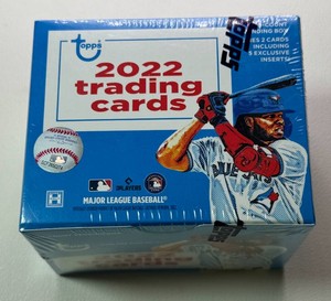 2022 Topps Baseball Card Sealed Vending Box