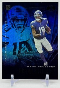 Justin Jefferson RC Sapphire 2020 Illusions Sapphire Minnesota Vikings Rookie Football Card No. 22