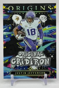 Justin Jefferson Original Gridiron 2025 Origins Minnesota Vikings Football Card No. 15