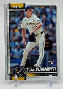 Jacob Misiorowski RC 2026 Topps Series 1 Rookie Baseball Card No. 10