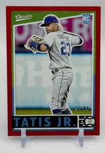 Fernando Tatis Jr. RC 99 2019 Classics Red Rookie Baseball Card No. 2