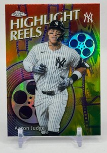 Aaron Judge Highlight Reels 2026 Topps Chrome New York Yankees Baseball Card No. HR-2