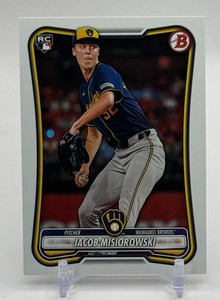Jacob Misiorowski RC 2026 Bowman Rookie Baseball Card No. 35