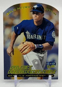 Alex Rodriguez Gold Medallion 1999 Fleer Ultra Baseball Card No. 16
