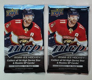 2 Packs of 2022-23 MVP Hockey Cards
