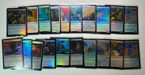 20-Card Foil Magic The Gathering Trading Card Lot