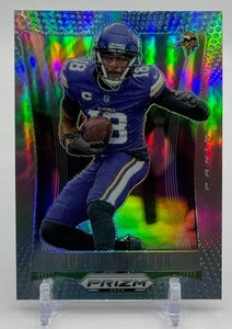 Justin Jefferson Silver 2024 Prizm Deca Minnesota Vikings Football Card No. 211