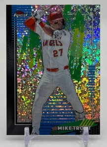 Mike Trout Mini Diamonds 2026 Topps Finest Baseball Card No. 58