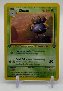 Gloom 1st Edition Pokemon Trading Card