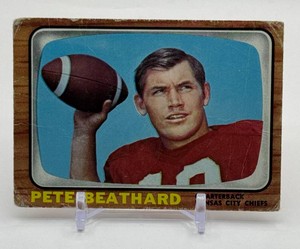 Pete Beathard 1966 Topps Vintage Football Card No. 63