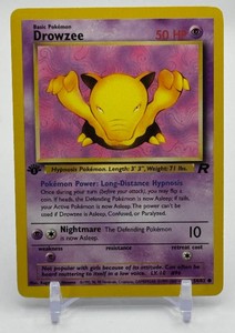 Drowzee 1st Edition Pokemon Trading Card