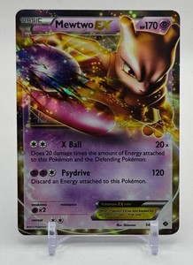 Mewtwo EX Pokemon Trading Card