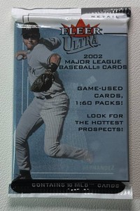1 Pack of 2002 Fleer Baseball Cards