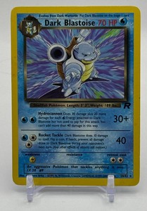Dark Blastoise Team Rocket Pokemon Trading Card