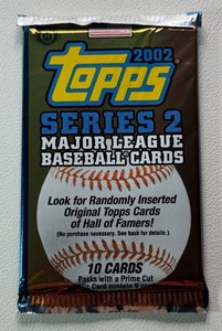 1 Pack of 2002 Topps Series 2 Baseball Cards (Mauer RC)