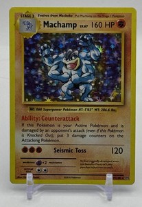 Machamp Holo Pokemon Trading Card