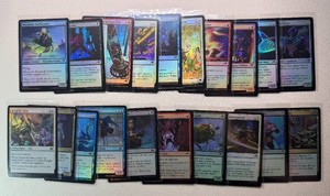 20-Card Foil Magic The Gathering Trading Card Lot (3)