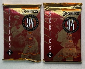 2 Packs of 1994 Series 2 Donruss Baseball Cards