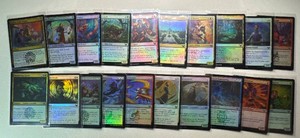 20-Card Foil Magic The Gathering Trading Card Lot (4)