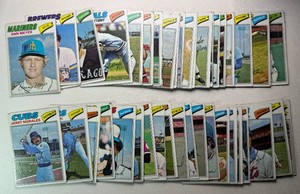 1977 Topps 40-Card Baseball Card Lot