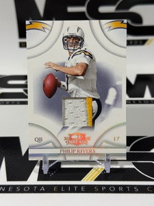 Phillip Rivers 50 1008 Threads #111 Numbered 3850 2-Color Patch Football Card