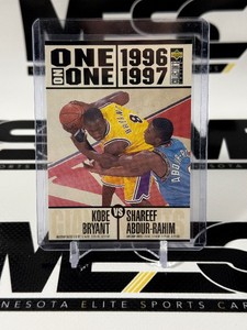 Kobe Bryant RC 1996-97 UD Collectors Choice One on One #261 Rookie Basketball Card